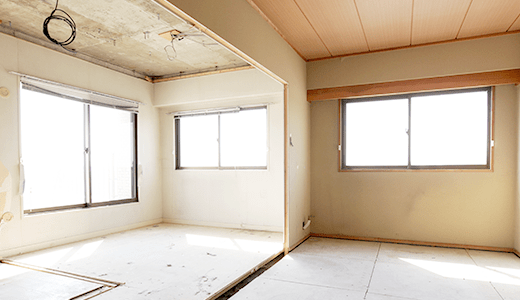 リフォームに伴う解体改装工事